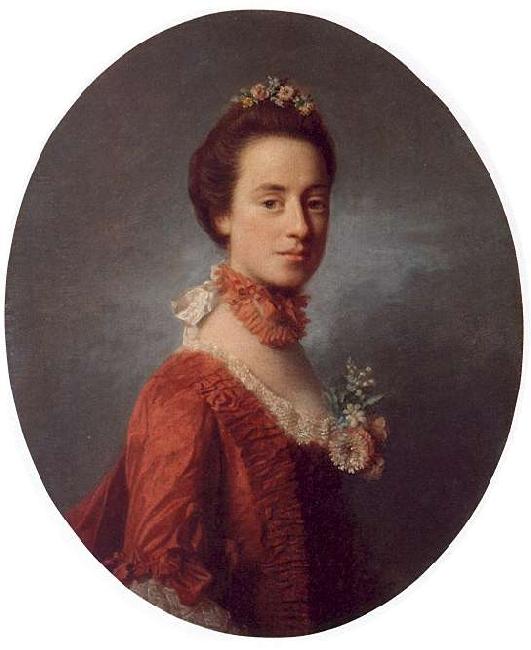 Allan Ramsay Lady Robert Manners oil painting picture